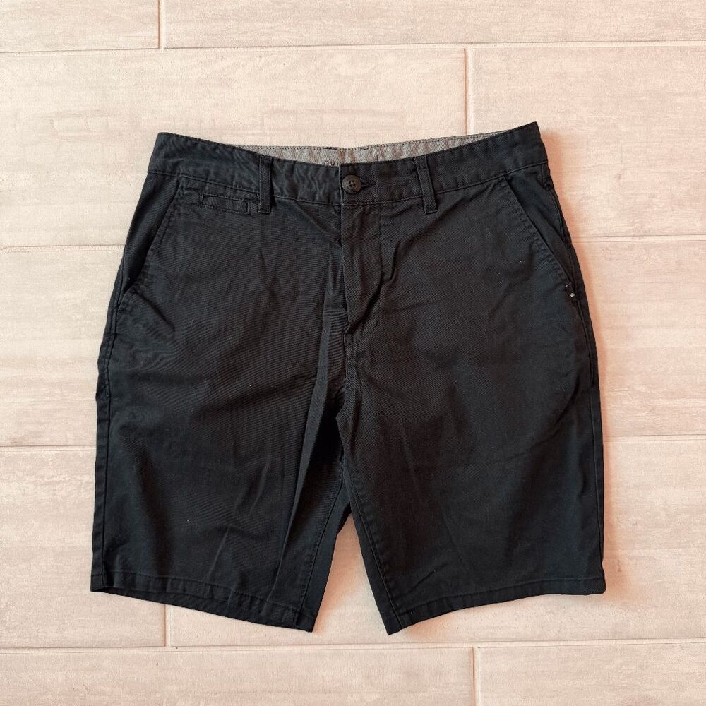 Quiksilver Everyday Union 20'' Men's Shorts Black Chino Pockets 31 Straight